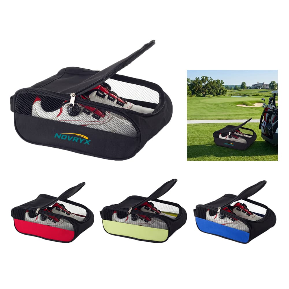 Breathable Mesh Golf Shoe Bag