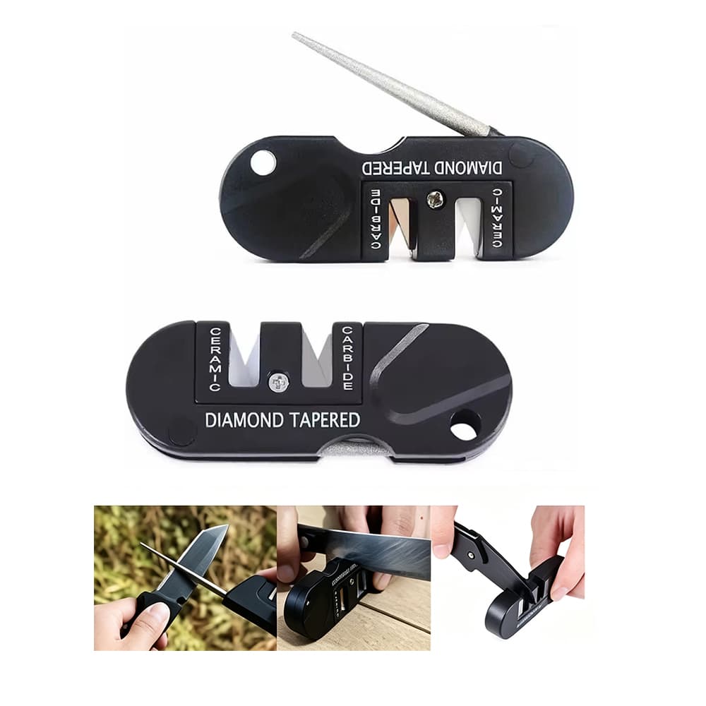 Foldable 4 in 1 Kitchen Knife Sharpener gallery 1