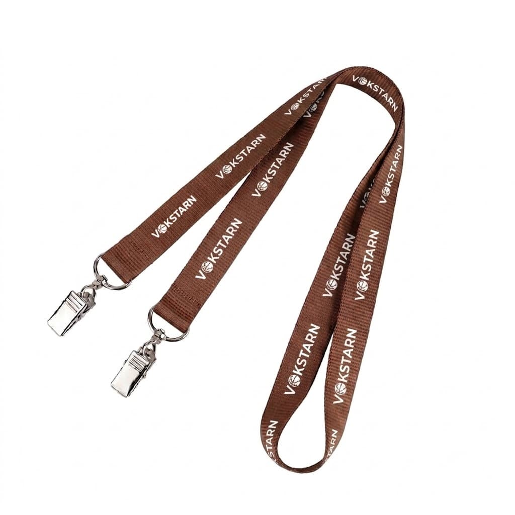 Open Ended Polyester Lanyard w/ Dual Clips gallery 6