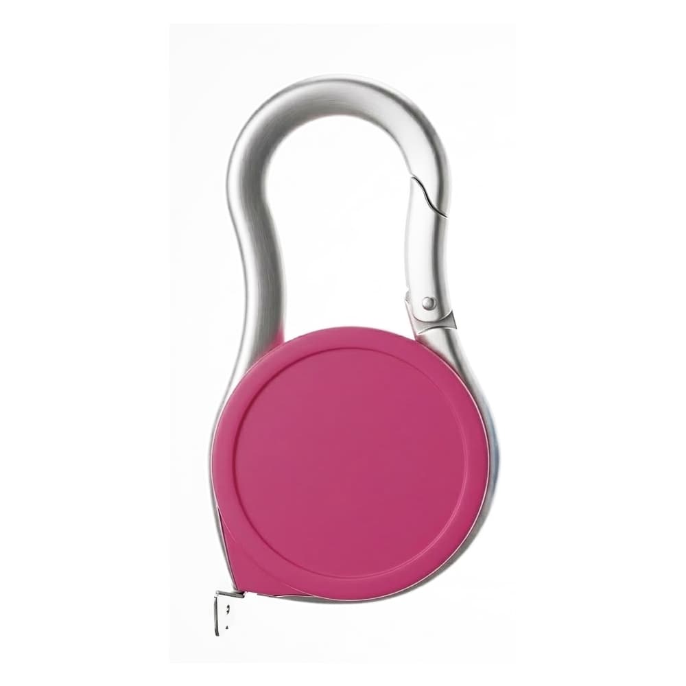 Retractable Tape Measure Carabiner Keychain gallery 4